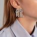 hot selling same fashion National fashion Dragon Earrings ins blogger shiny diamond stud Earrings for women Earrings_ipsvogv.com