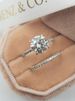 Sanjie Fashion Simple Round Zircon Ring Jewelry_ipsvogv.com
