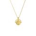 Liu Yifei's Same Necklace, Crescent Roman Coin Collarbone Chain, Women's Light Luxury Niche Design, High-end Sense_ipsvogv.com