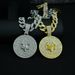 The New Capricornus Disc Pendant Symbolizes The Hardworking Capricorn Hip-hop Cuban Necklace_ipsvogv.com