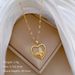 【 】 Butterfly Thread Sky Love Light Luxury Temperament Gorgeous Full Diamond Necklace Women's Versatile Clavicle_ipsvogv.com