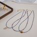 Emperor Lapis Lazuli Extremely Fine 1mm Agate Klein Blue Necklace, High-end New Chinese Style Collarbone Chain, Autumn_ipsvogv.com