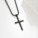 Men And Womens Jewelry Titanium Stel Diamond Cross Necklace Hip Hop Cool Neutral Style Wear Cross Pendant_ipsvogv.com