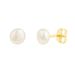 Sterling Silver Fashion Ins Style Shell Pearl Earrings For Women Exquisite And Elegant High End All Match Earrings_ipsvogv.com