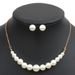 Cross Border Simple Pearl Women's Short Clavicle Chain European And American Fashion Simple Atmospheric Pearl Necklace_ipsvogv.com