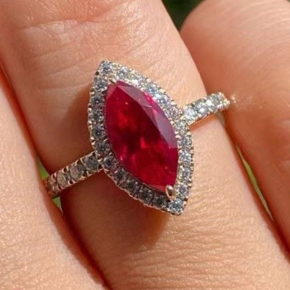 Sanjie Hot Selling Horse Eye Zircon Ring Ins Bridal Dress Accessories Jewelry_ipsvogv.com
