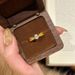 Vintage Hollowed Out Wheat Ear Zircon With Light Luxury Design, Used Index Finger Ring, Versatile Commuting Ring_ipsvogv.com