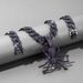 Personalized Three-dimensional Purple Rhinestone Spider Pendant Halloween Dark Series Trendy Accessory_ipsvogv.com