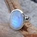 Sanjie's New Punk Style Thai Silver Moonstone Ring Is A Popular Handmade Accessory_ipsvogv.com