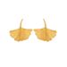 Earrings Sterling Silver Ginkgo Leaf Earrings Niche Minimalist Versatile Retro Elegant Jewelry Ins Korean Women's High-end Sense_ipsvogv.com