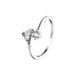 Spot Popular Diamond Crown Ring Zircon CZ Star Female Index Finger Ring Opening Adjustable Jewelry_ipsvogv.com