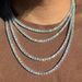 4mm Tennis Chain Alloy Rhinestone High-Quality Tight Fashion Single Row Necklace Hip-Hop Jewelry Special_ipsvogv.com