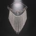 New Rhinestone Accessories, Fashion Ball Fringed Mask, Exotic Hollow Veil Headdress_ipsvogv.com