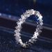 Cao Shi Fashion Ins Jewelry Personalized Trendy New Square Diamond Women's Copper Set Full Circle Zircon Tail Ring_ipsvogv.com