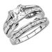 Sanjie Hot Selling Jewelry Couple Engagement Wedding Zircon Ring_ipsvogv.com