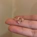 Super Immortal Double Layer Love Zircon Ring for Female Ins, Small and Unique, High Grade Feeling_ipsvogv.com