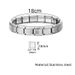 Stainless Steel Italian Modular Bracelet With Spliced Cubes Elastic Band Personality Niche Unisex Hand Jewelry_ipsvogv.com