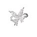 Exquisite Three-dimensional Butterfly Ring For Women, Simple Fashionable Temperament, Adjustable Opening, Sweet Cool,_ipsvogv.com