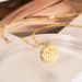 Double Sided Three-dimensional Fuxi Titanium Steel Necklace With Personalized Zircon Versatile Collarbone Chain Pendant_ipsvogv.com