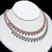 Women's Jewelry Set Fashion New Tennis Chain Inlaid With Heart Shaped Zircon Ladies Hip Hop Necklace_ipsvogv.com