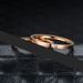 Korean Version Niche Diamond Inlaid Titanium For Women's Simple Stainless Steel Couple Fashion Ring Accessories_ipsvogv.com