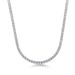 Zircon Tennis Chain Men's Necklace Niche Hip-hop Jewelry Women's Bracelet_ipsvogv.com
