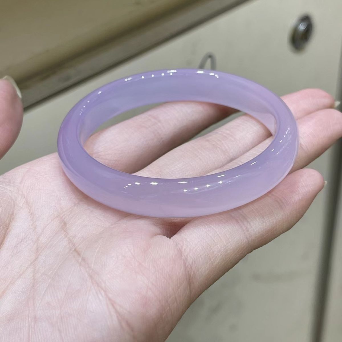 Ice Seed Full Violet Brazilian Agate Women's Lavender Purple Jade Marrow Bracelet Gift_ipsvogv.com