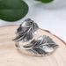 Cao Shi's For Women Exaggerated Personality And Fashionable Vintage Wide Face Leaf Ring With Adjustable Opening_ipsvogv.com