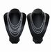 Men's Hand Jewelry Stainless Steel Tennis Chain Bracelet Woven Zircon Necklace Hip Hop Trendy Brand Titanium Steel_ipsvogv.com