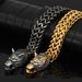 Titanium Viking For Men Thick Chain Stainless Steel Punk Wolf Couple Fashion Bracelet Trendy Jewelry_ipsvogv.com