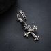 Vintage Crown Cross Earrings For Men, Versatile, Small, Luxury, High End, Earrings, Personalized And Elegant Accessories_ipsvogv.com