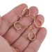 C-shaped Stainless Steel Neutral Couple Style DIY Clip, Ear Buckle, Welding Ring, Earring Accessories_ipsvogv.com