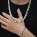 Hot Selling Fashion Titanium Steel Bracelet Cuban Round Polished Handmade Fancy Chain Trendy Simple Couple Style_ipsvogv.com