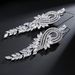New Stylish Long Leaf Shaped Tassel A Feminine Temperament. The Are Grand And Exquisite, With Micro Inlaid Zircon_ipsvogv.com
