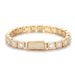 Men's Jewelry Hip Hop Jewelry 7mm Flip Buckle Bracelet Zircon Rock Candy Chain Jewelry Men's Bracelet_ipsvogv.com