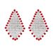 Unisex Earrings Shiny Exaggerated Diamond Claw Chain Rhinestone Earrings Earrings Three Colors To Choose Fashionable And Versatile_ipsvogv.com