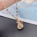 Titanium Steel Necklace, Exquisite Lucky Bag, Eye-catching And Elegant, High-end Feeling, Light Luxury Jewelry, Neck_ipsvogv.com