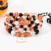 Handmade Halloween Ghost Skull Natural Stone Stretch Bracelet Set – Adjustable Beaded Jewelry For Men And Women Adjustable_ipsvogv.com