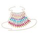 Unisex Jewelry Summer Sexy Exaggerated Beach Clothing Fantasy Gem Handmade Chest Chain Body Chain Accessories_ipsvogv.com