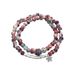 Ladies' Wind Beaded Bracelet with Personalized Flower Pattern Design, Unique Handstring, Versatile Jewelry_ipsvogv.com