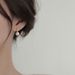 Simple S999 Sterling Silver Pearl Exquisite Earrings_ipsvogv.com