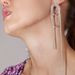 Fashion New Long Fringed Earrings, European And American Multi-layer Geometric Stud Earrings Temperament Earrings Women's Earrings_ipsvogv.com