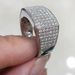 Cao Shiins' Niche Design, Micro Inlaid Starry Sky Light Luxury, Aloof, Dense Inlaid, Domineering Ring, Personalized_ipsvogv.com