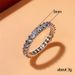 Cao Shi's New All Sky Star Women's Group With Full Simulation Zircon Ring Light Luxury Fashion Set_ipsvogv.com