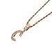 New 26 Letter English Pendant With Copper Inlaid Zircon, Fashionable And Versatile Jewelry Necklace_ipsvogv.com
