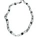 New niche design with reflective beads patchwork collarbone chain, female personality, hip-hop trend, versatile couple_ipsvogv.com