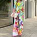 Women's Style Printed Loose Long Sleeve Wide Leg Pants Fashion Suit_ipsvogv.com