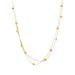 2023 New Fashionable Titanium Steel Double Layered Round Snake Chain 3D Block Necklace Versatile Fashion Style In_ipsvogv.com