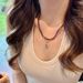 Light Luxury High-end Amethyst Magic Ball Necklace With Diamond Inlay, Double Layered And Luxurious Temperament,_ipsvogv.com