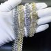 Unisex 10mm Diamond Shaped Dense Diamond Full Bit Alloy Necklace High End Niche Rap Hip Hop Cuban Chain_ipsvogv.com